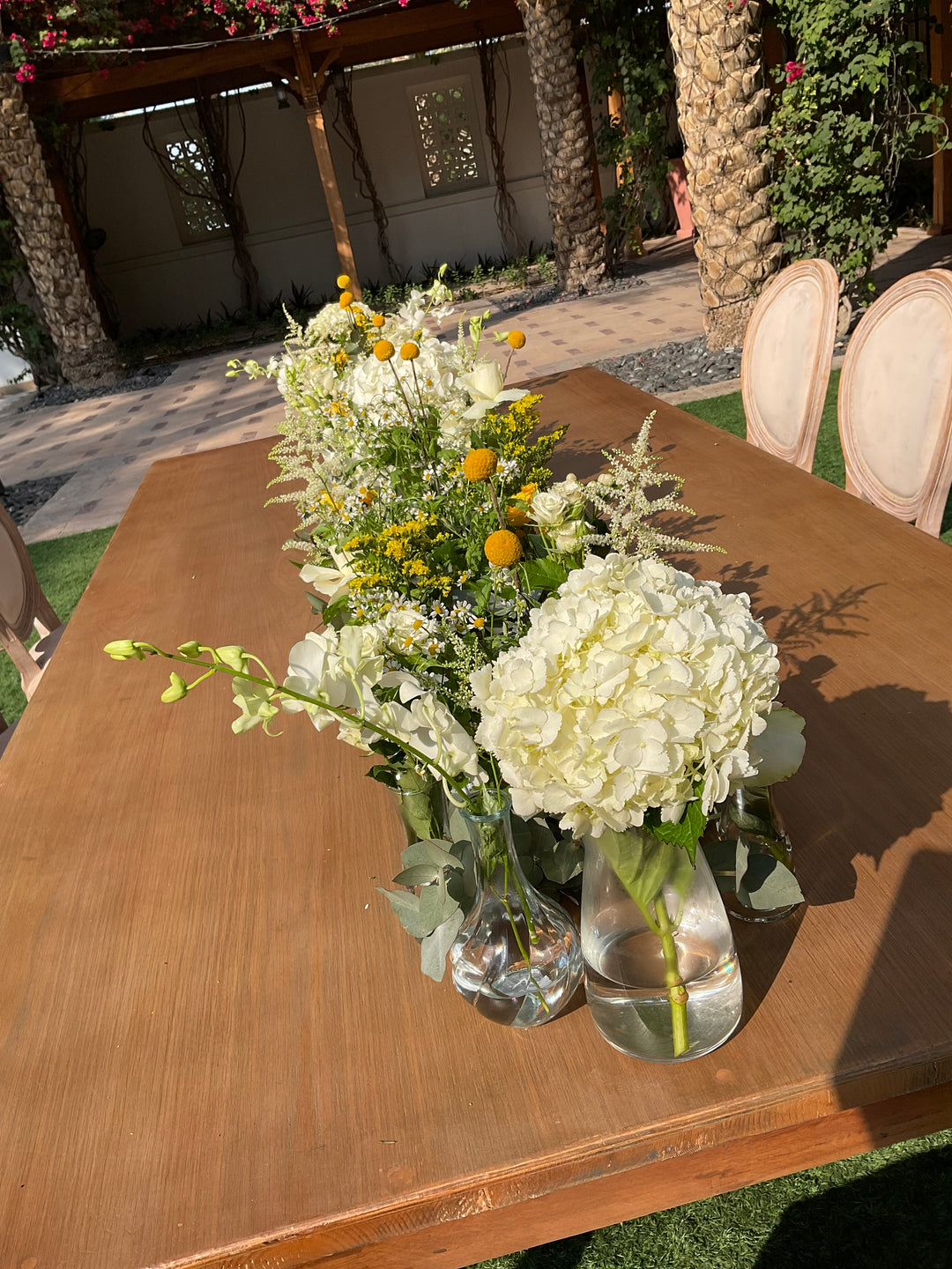 flower arrangements events