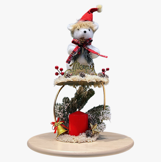 Winter Glow Floral Stand