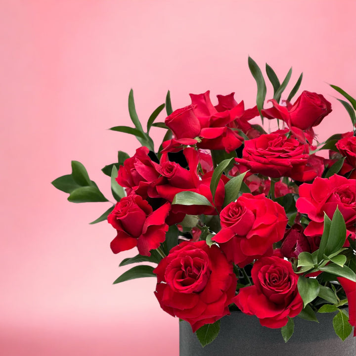 Res Rose Box Bouquet