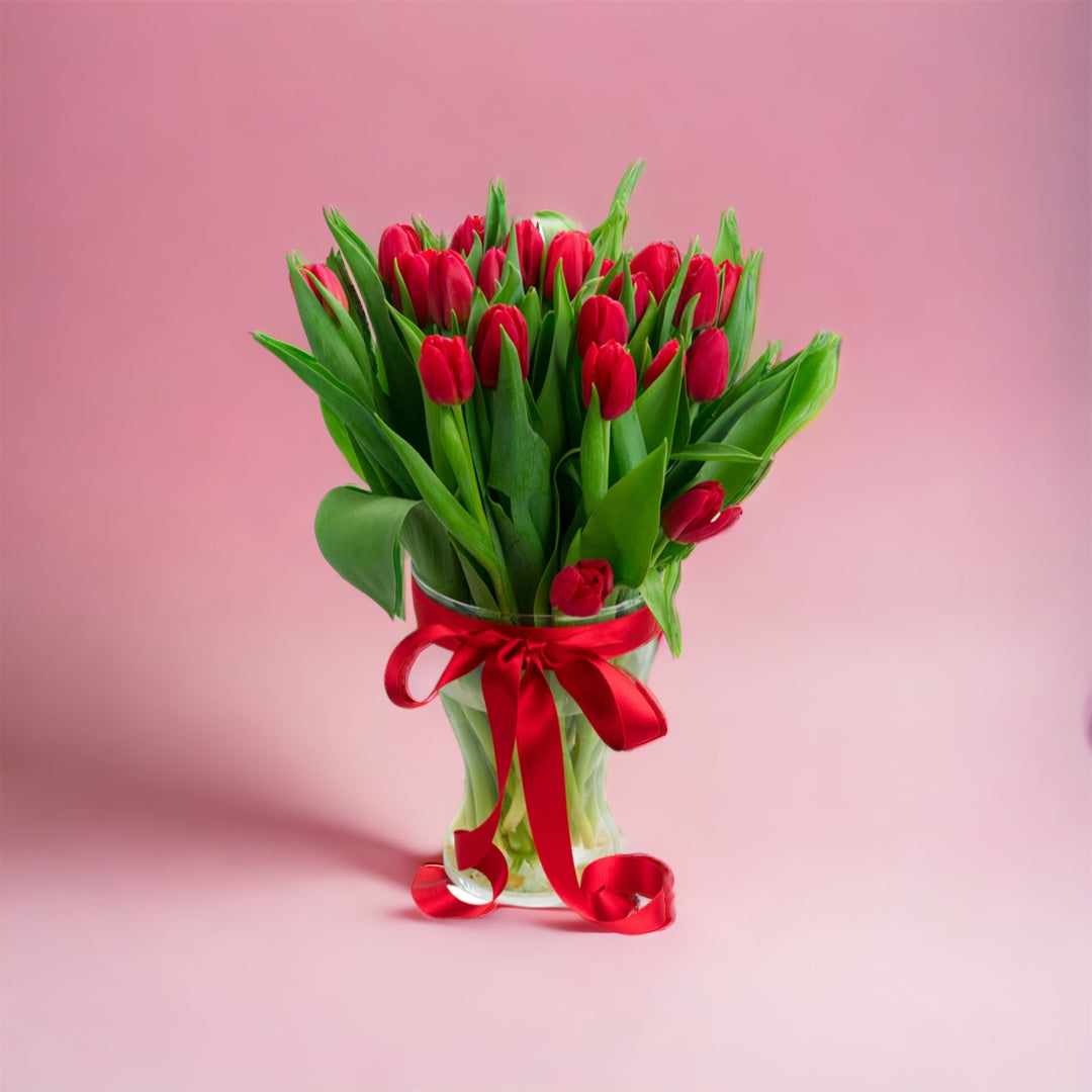 True Romance tulips bouquet