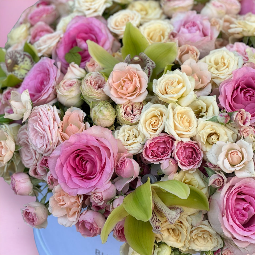 Enchantment Pink box flower bouquet