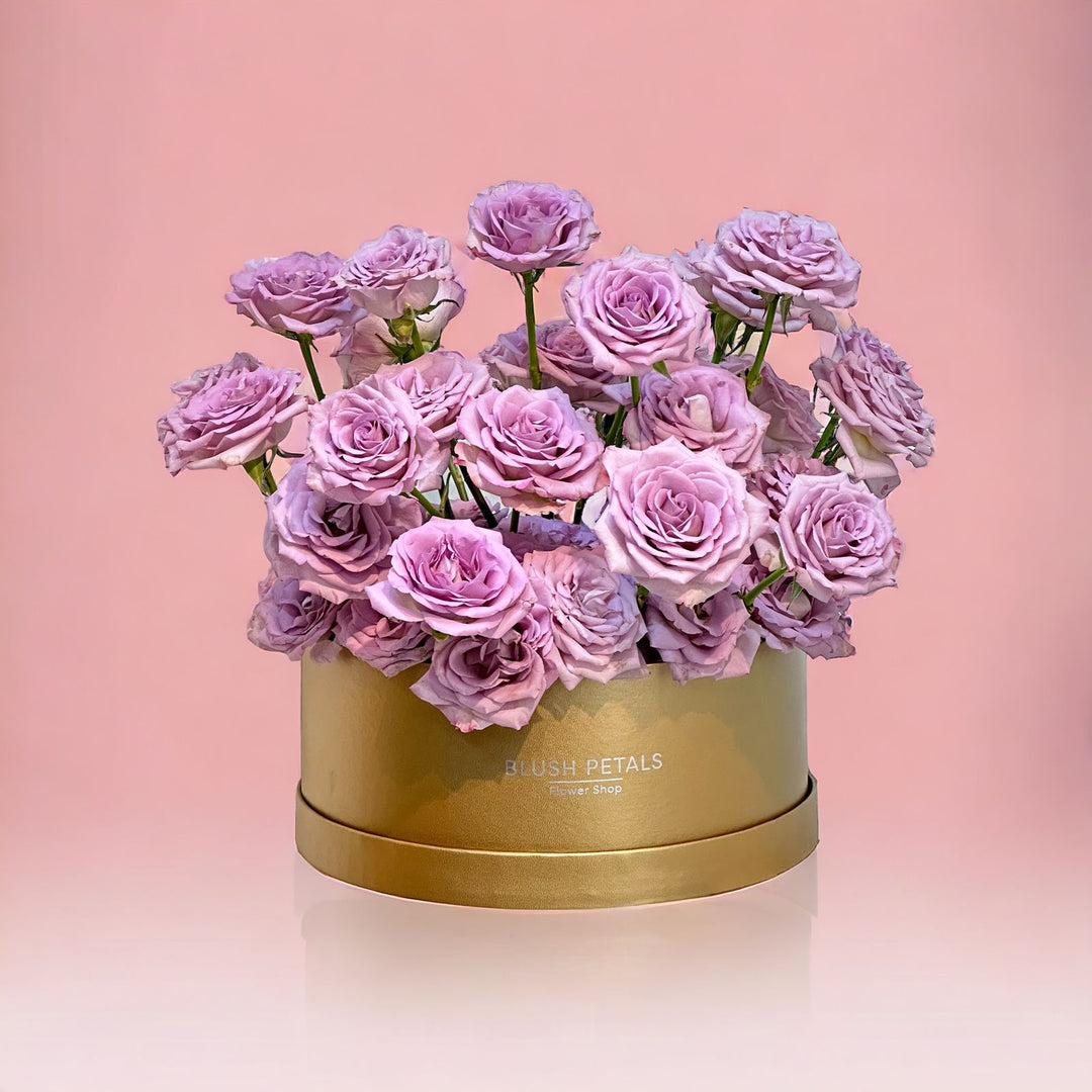The Purple Majestic Rose Box