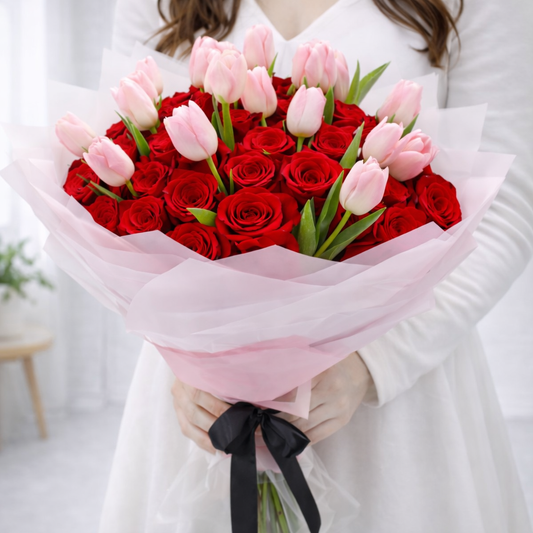 Rose & Tulip Serenade