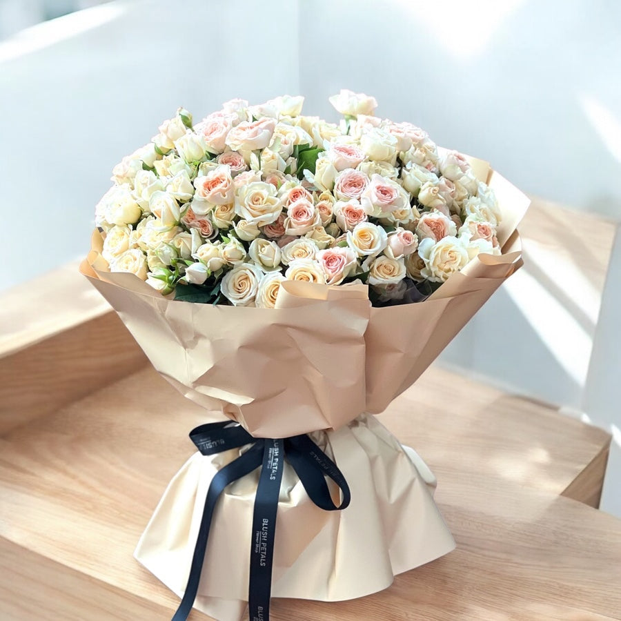 Snowflake Serenity Bouquet: A Whisper of Winter Elegance and Grace