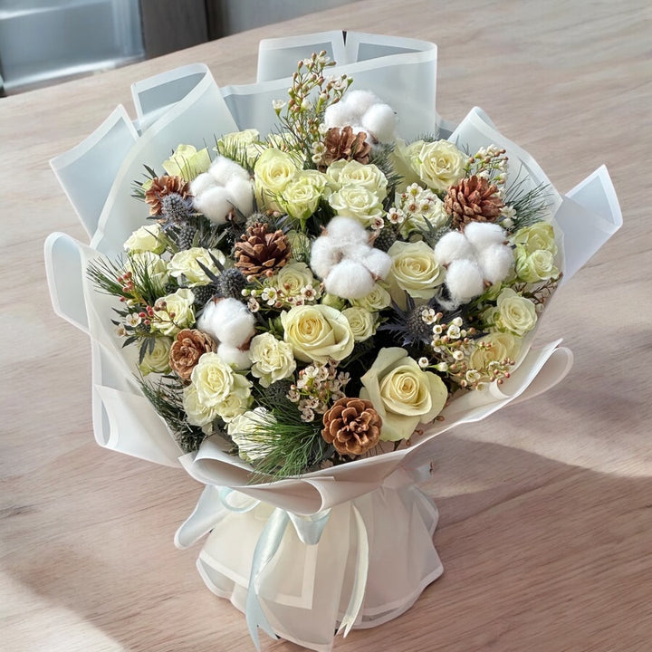 Winter wonderland bouquet