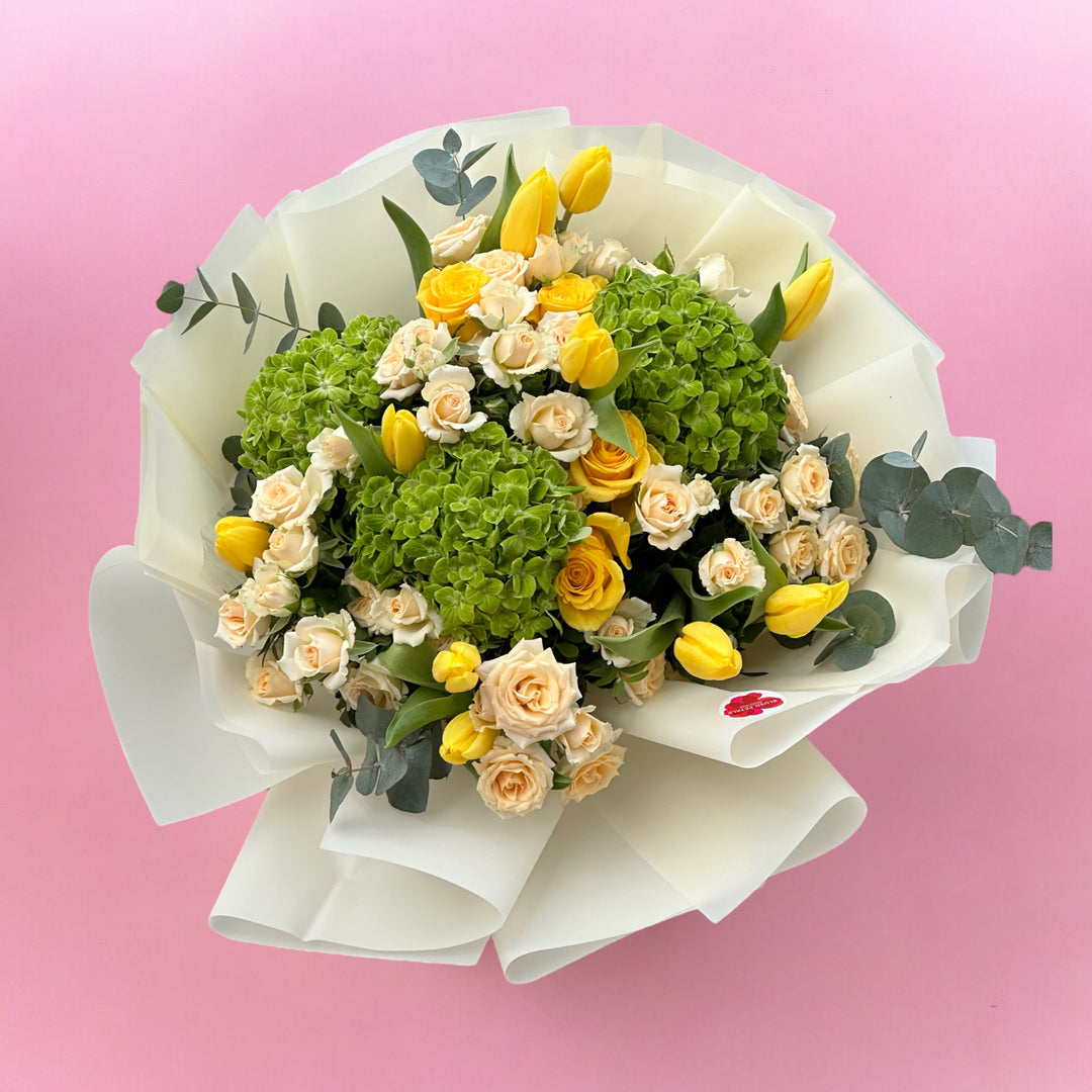 yellow flower bouquet