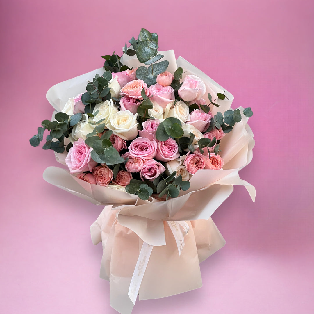 Pink Pearl flower Bouquet 