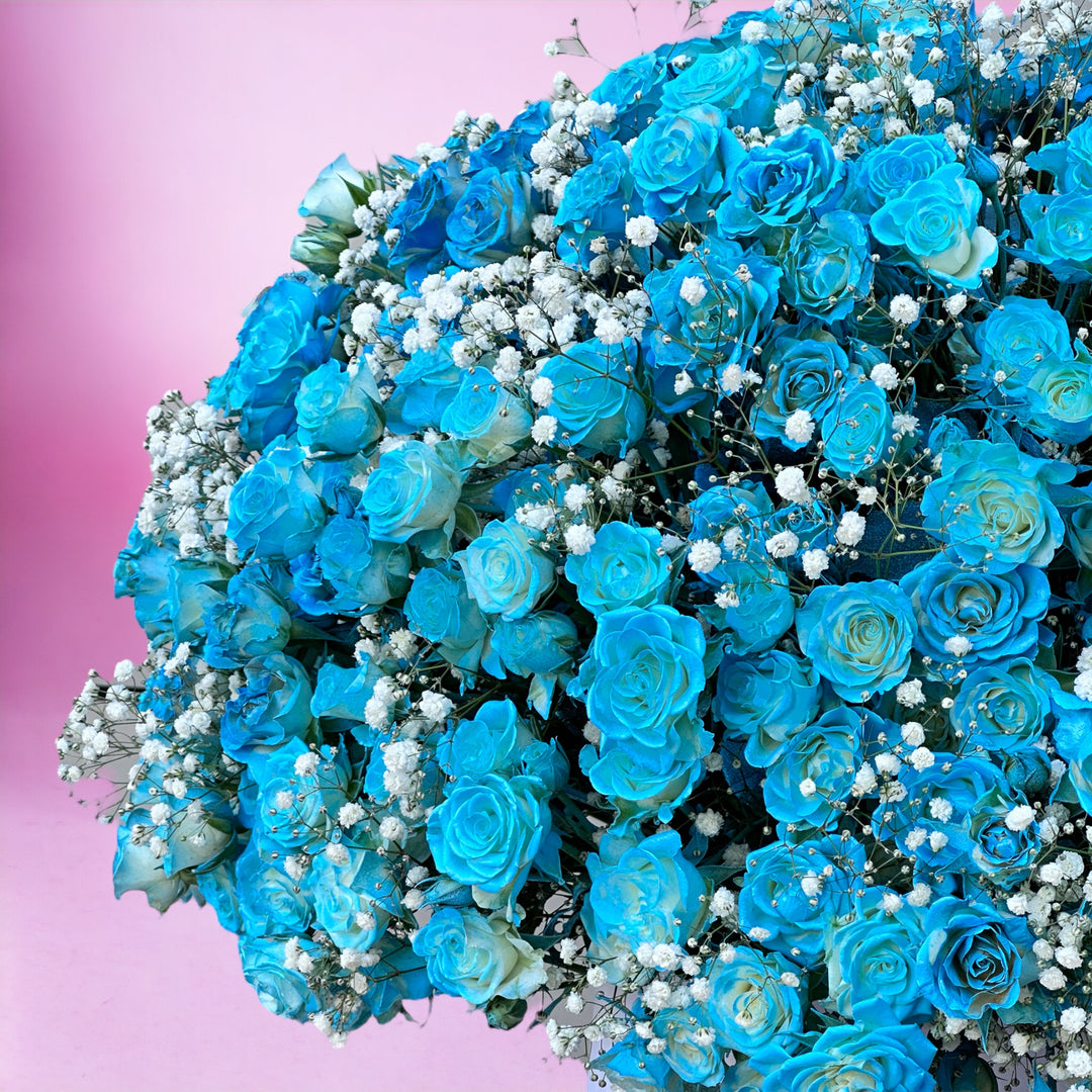 Blue rose Bouquet delivery