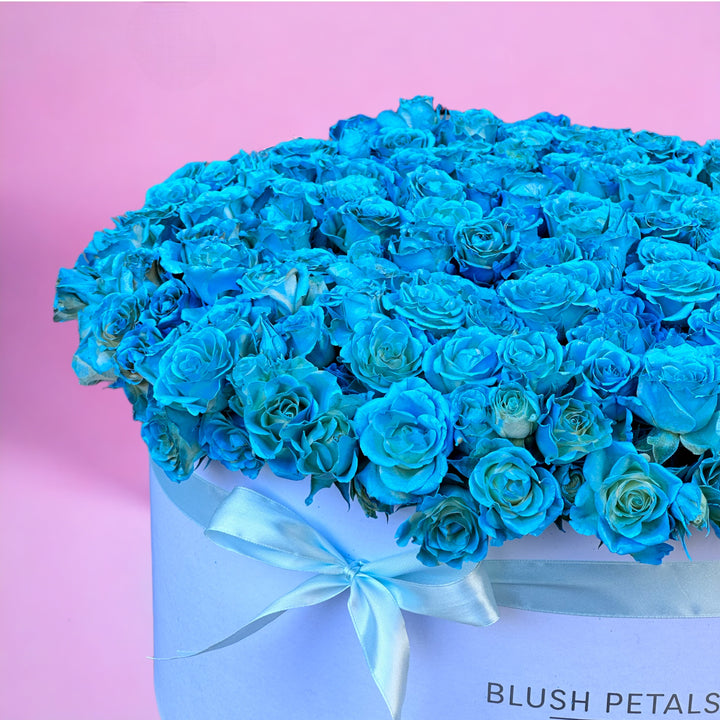 Sapphire Skies Blossoms