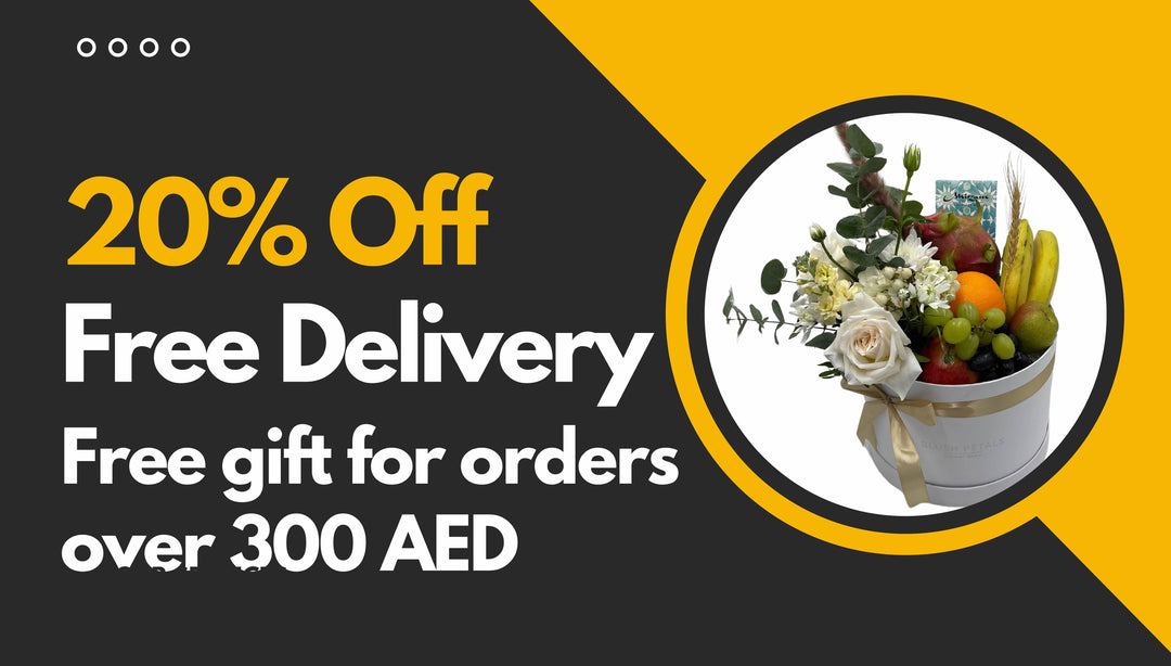 Upto 20% Off, Free Shipping & Free Chocolate - Blush Petals Dubai, UAE
