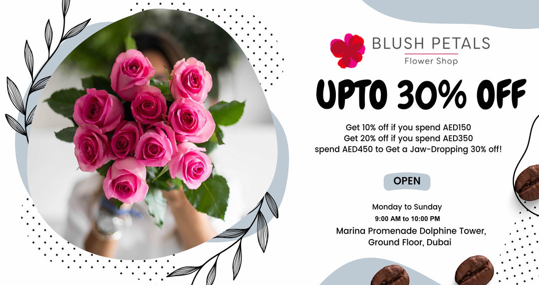 Spreading Joy and Love with Blushing Petals UAE - Your Destination for Flowers, Sweets, Combos, and Gifts