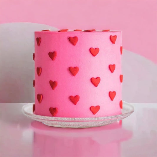 Heart Burst Cake