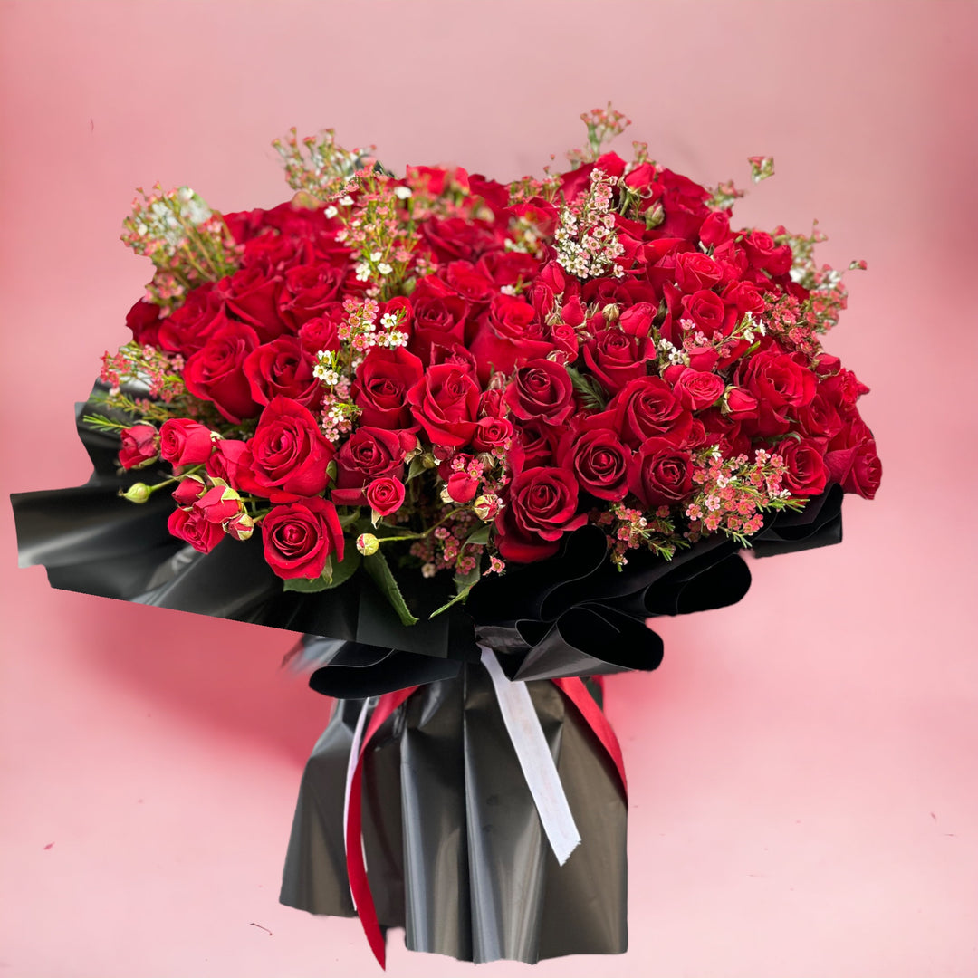 red rose bouquet dubai