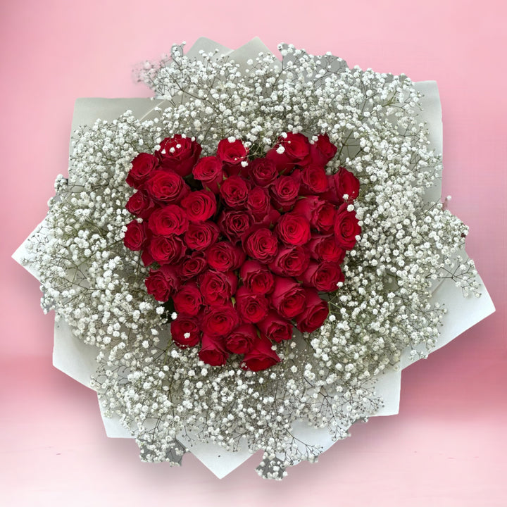Love @ fist sight Valentine's day flower bouquet
