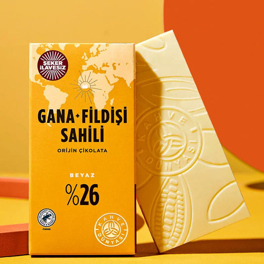 Cocoa Delight White Chocolate - 100g (Origin Ghana-Ivory Coast)