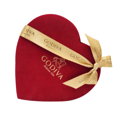 Godiva Belgium 1926, Red Velvet, 12 Pcs Assorted Chocolate