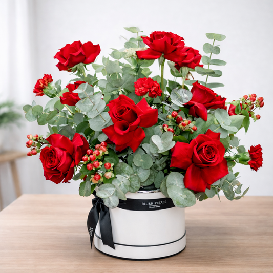Red Rose & Lily Luxury Box
