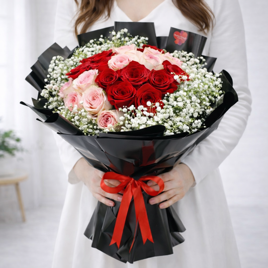 Mixed Rose Luxury Bouquet