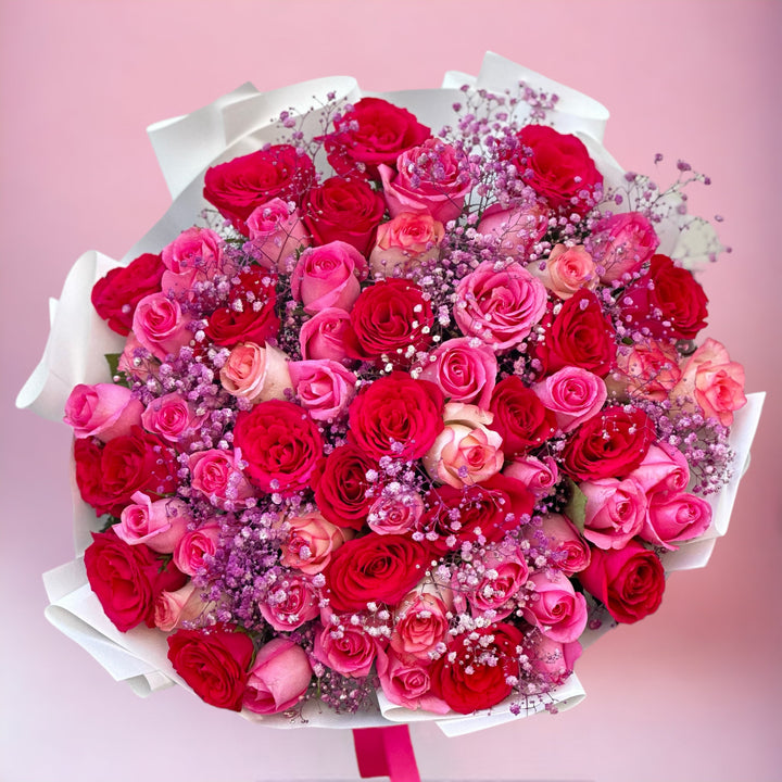 Pink Red rose Bouquet