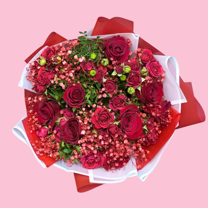 Buy red rose bouquet online flower shop Dubai