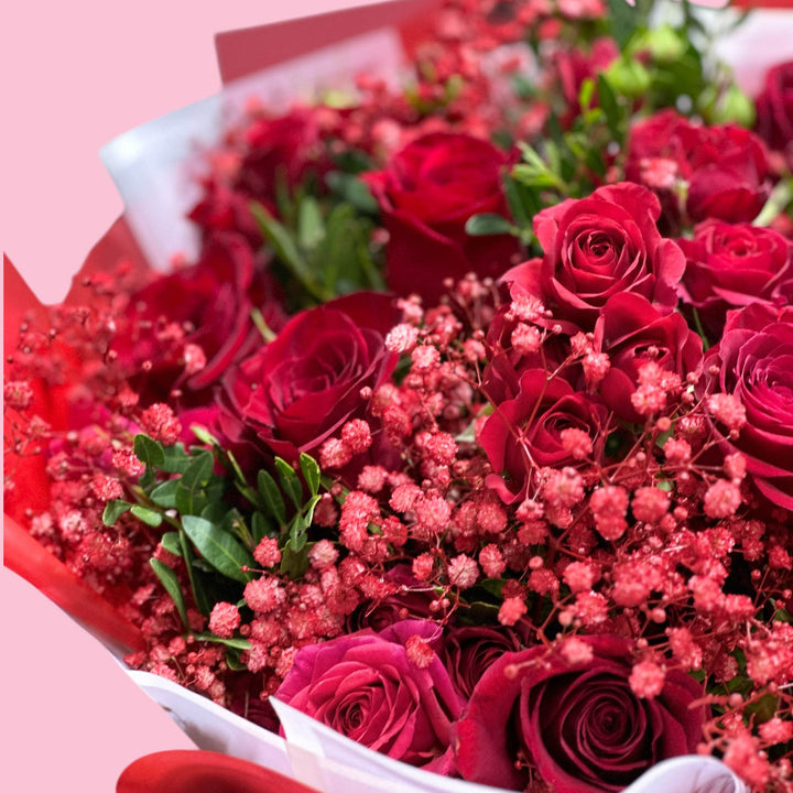 Buy red rose bouquet Dubai