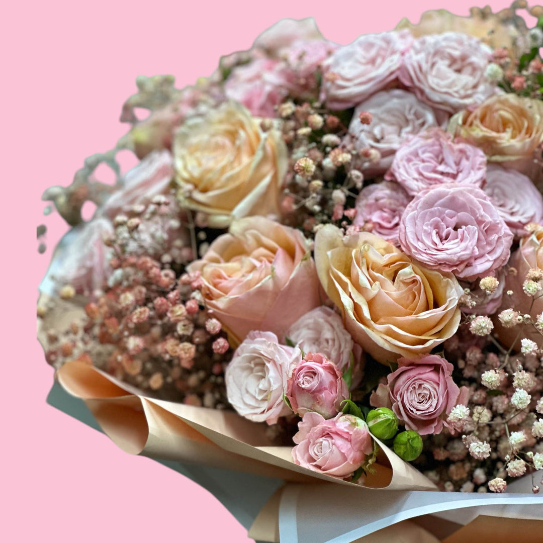 Blushing Harmony - Online Flower Shop Dubai