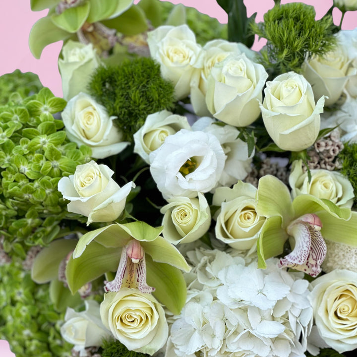 White Flower Bouquet Dubai